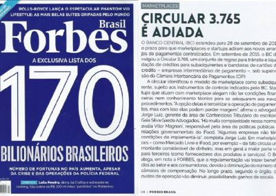 Forbes Brasil – Circular 3.765 é adiada