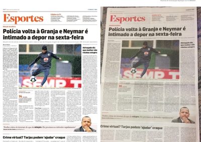 Estadão – Advogados afirmam que tarjas no vídeo vazado livram Neymar de crime digital