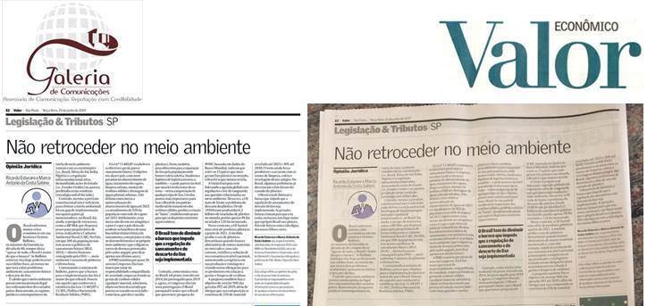 Valor Econômico – Não retroceder no meio ambiente