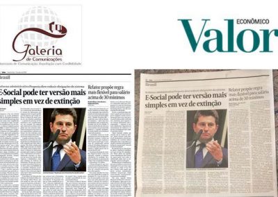 Valor Econômico – Relator propõe regra mais flexível para salário acima de 30 mínimos