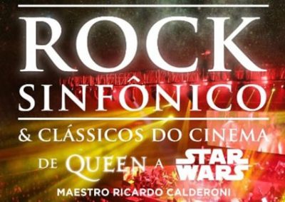 Em turnê inédita no Brasil, orquestra internacional apresenta nova concepção de Rock Sinfônico e clássicos do cinema, com repertório de Queen a Star Wars