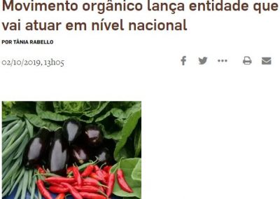 Estadão – Movimento orgânico lança entidade que vai atuar em nível nacional