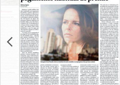 Valor Econômico – Tribunais condenam empresas por pagamento habitual de prêmio