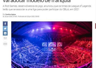 EXAME – Por que o campeonato brasileiro de LoL vai adotar modelo de franquia