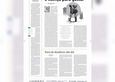 Jornal Estado de Minas – Os impactos na pensão alimentícia