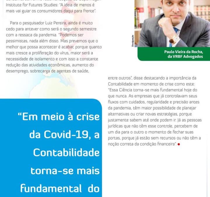 Mensário do Contabilista – Reflexos negativos e positivos na economia depois da COVID 19