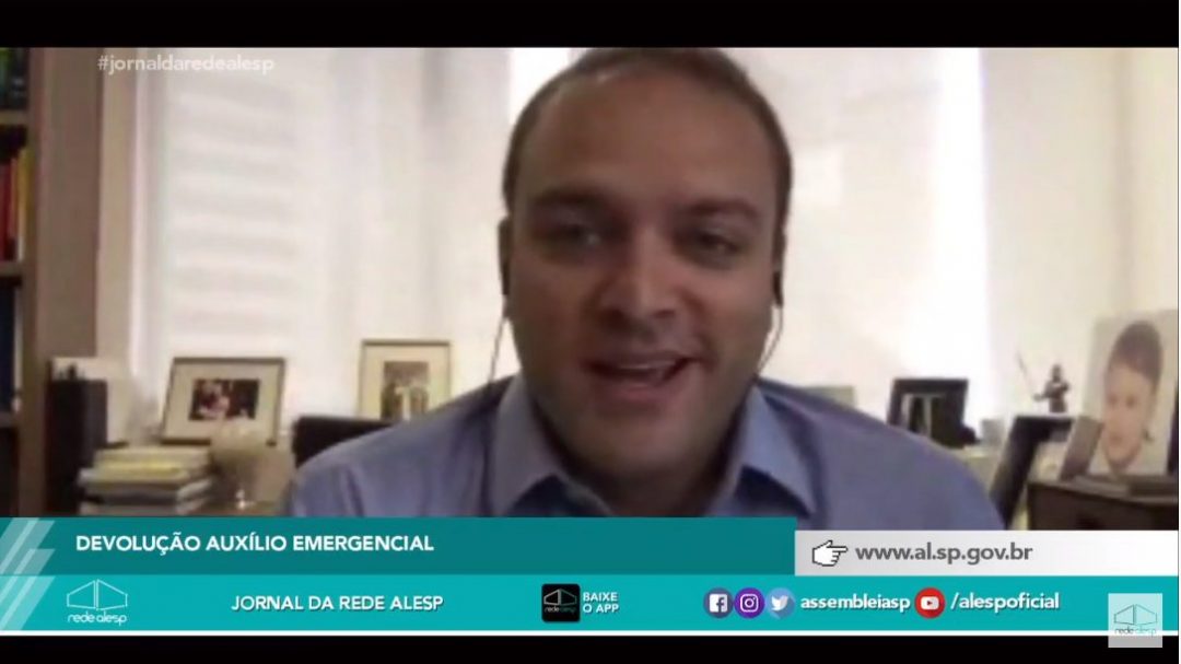 Jornal da Rede Alesp – Advogado Tributarista, Paulo Vieira da Rocha, fala sobre à devolução do auxílio emergencial