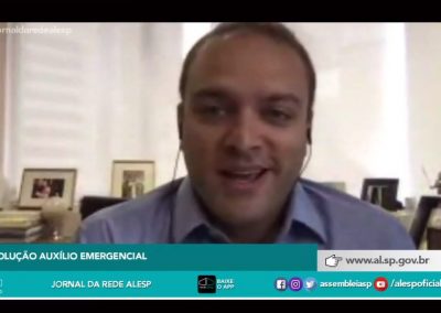Jornal da Rede Alesp – Advogado Tributarista, Paulo Vieira da Rocha, fala sobre à devolução do auxílio emergencial