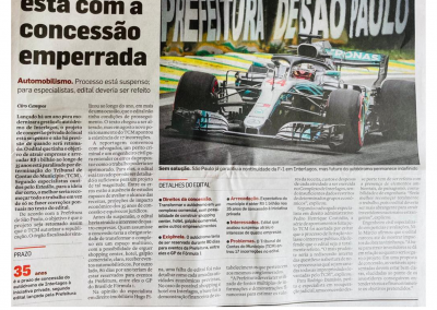 Estadão – Edital de concessão de Interlagos tem de ser refeito para dar certo, dizem especialistas