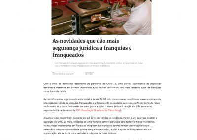 LexLatin – As novidades que dão mais segurança jurídica a franquias e franqueados