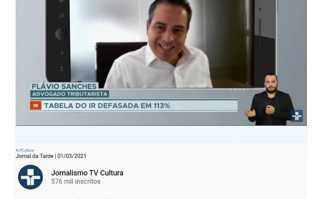 TV Cultura – Jornal da Tarde 01/03/21