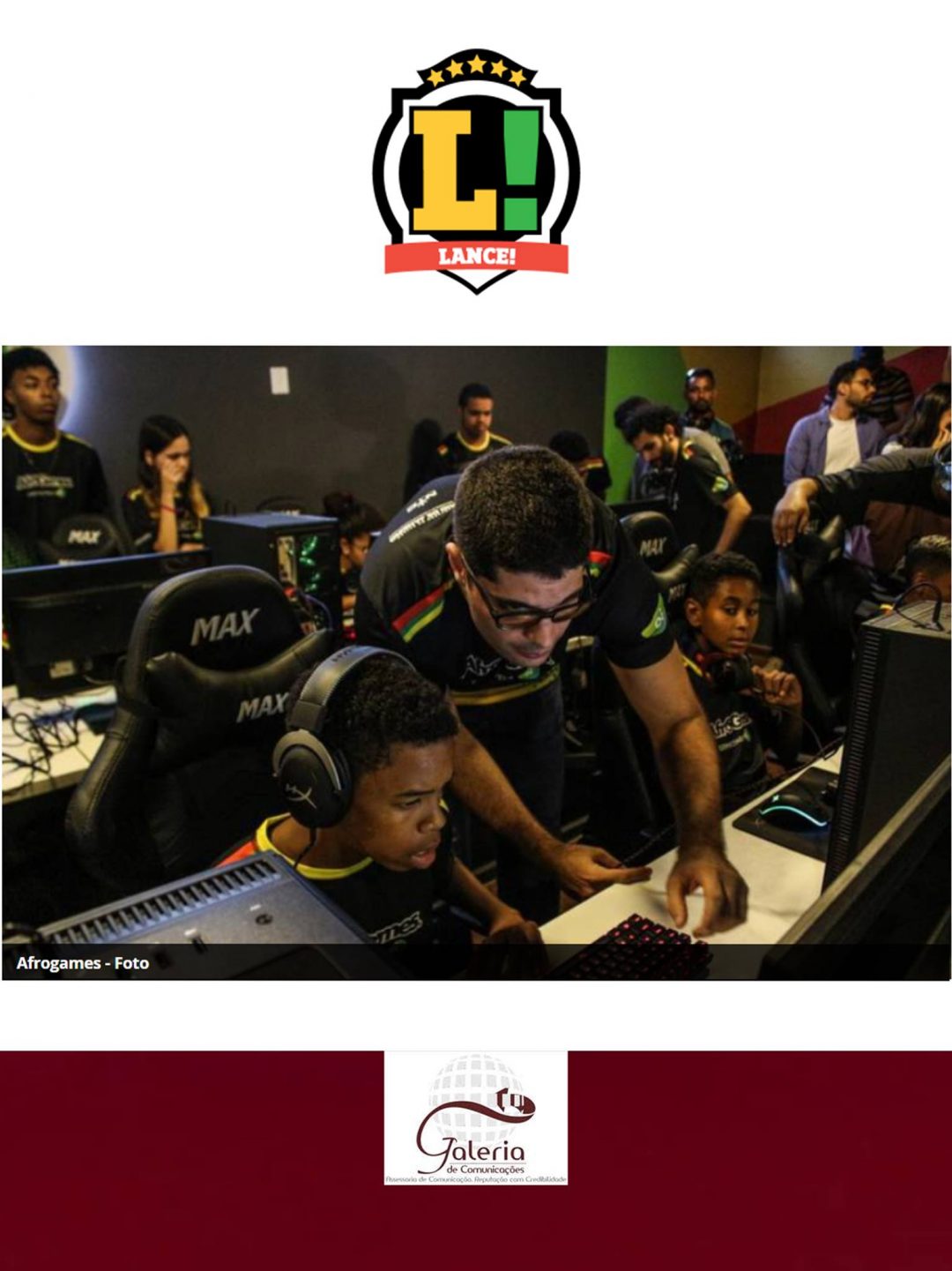 LANCE! – CSMV Advogados apoia o projeto de eSports do AfroGames e amplia abrangência de atuação de seu Comitê de Responsabilidade Social