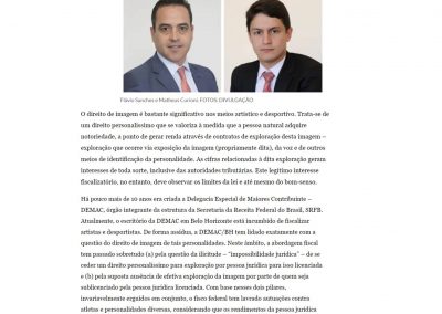 Estadão – Direito à disponibilidade do uso da imagem de atletas e artistas