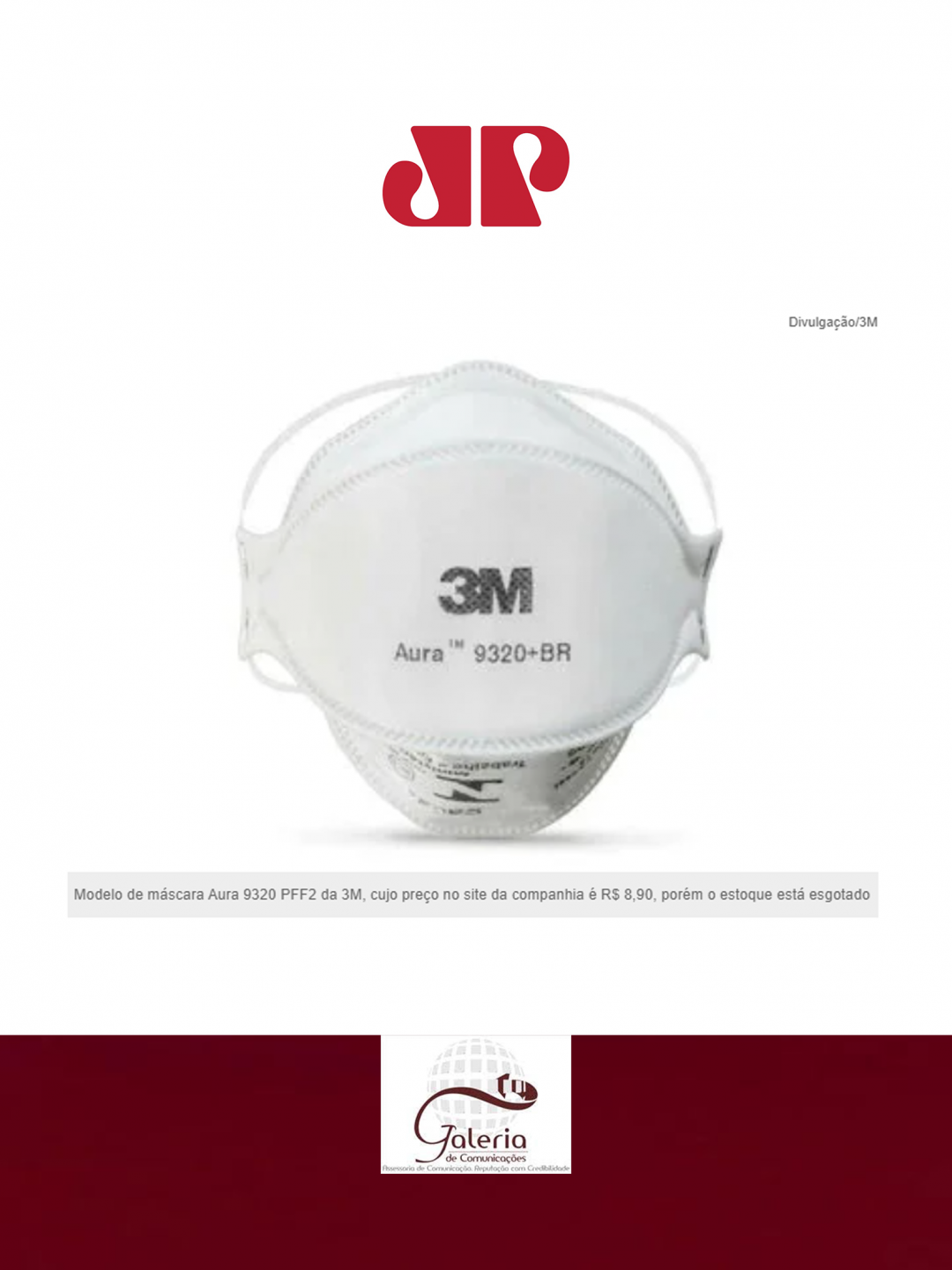 Portal Jovem Pan – Máscara PFF2/N95 que custava R$ 13 em outubro é vendida agora por até R$ 76 em lojas online