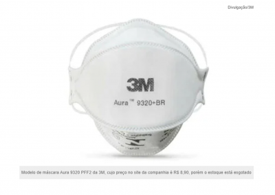 Portal Jovem Pan – Máscara PFF2/N95 que custava R$ 13 em outubro é vendida agora por até R$ 76 em lojas online
