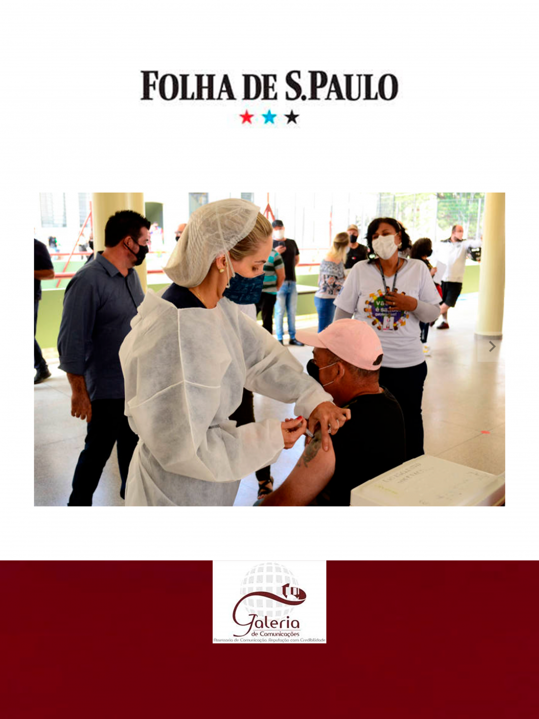 Folha de S. Paulo – Proibição de demissão por falta de vacina é inconstitucional, dizem advogados