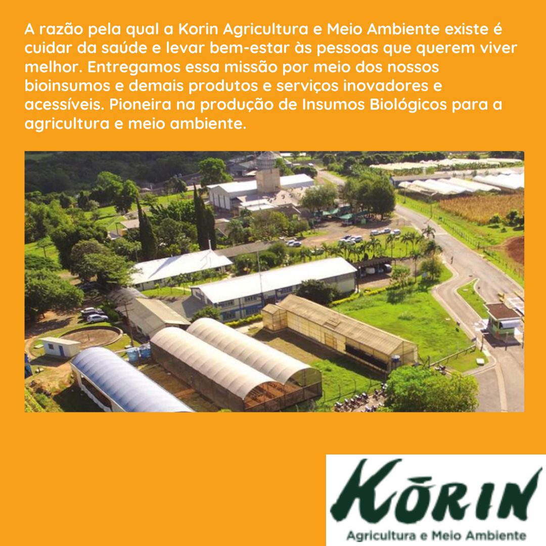 Começamos a atender: Korin Agricultura e Meio Ambiente!
