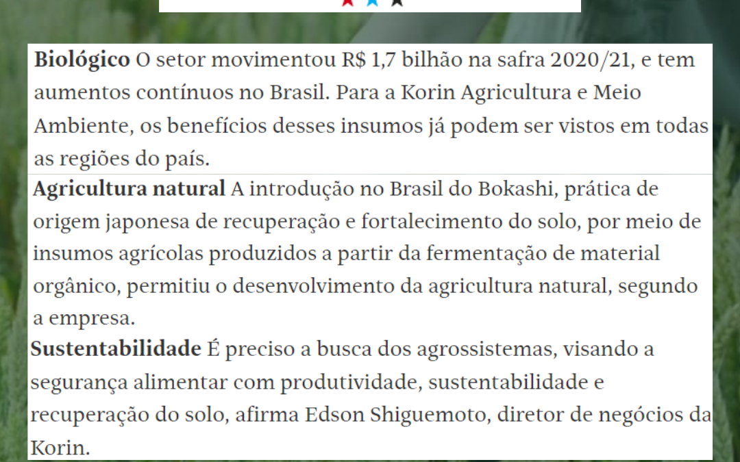 Vaivém das Commodities – Korin Agricultura e Meio Ambiente