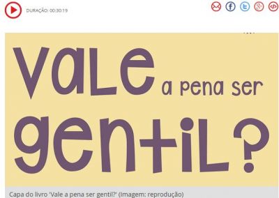 CBN – ‘Gentileza é o caminho para paz’, diz autor de livro sobre o tema